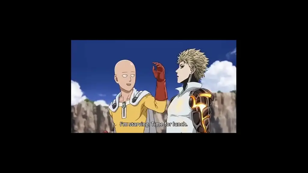 Adegan pertarungan seru di One Punch Man Season 2