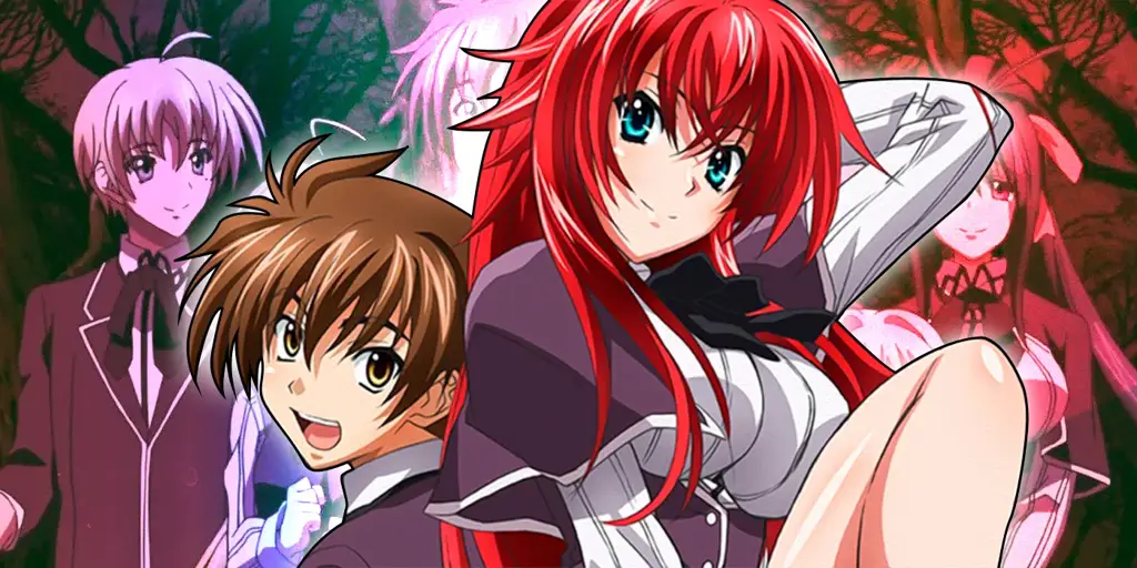 Gambar adegan pertarungan di High School DxD season 2