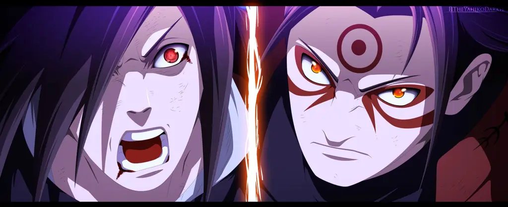 Pertarungan Hashirama Senju vs Madara Uchiha