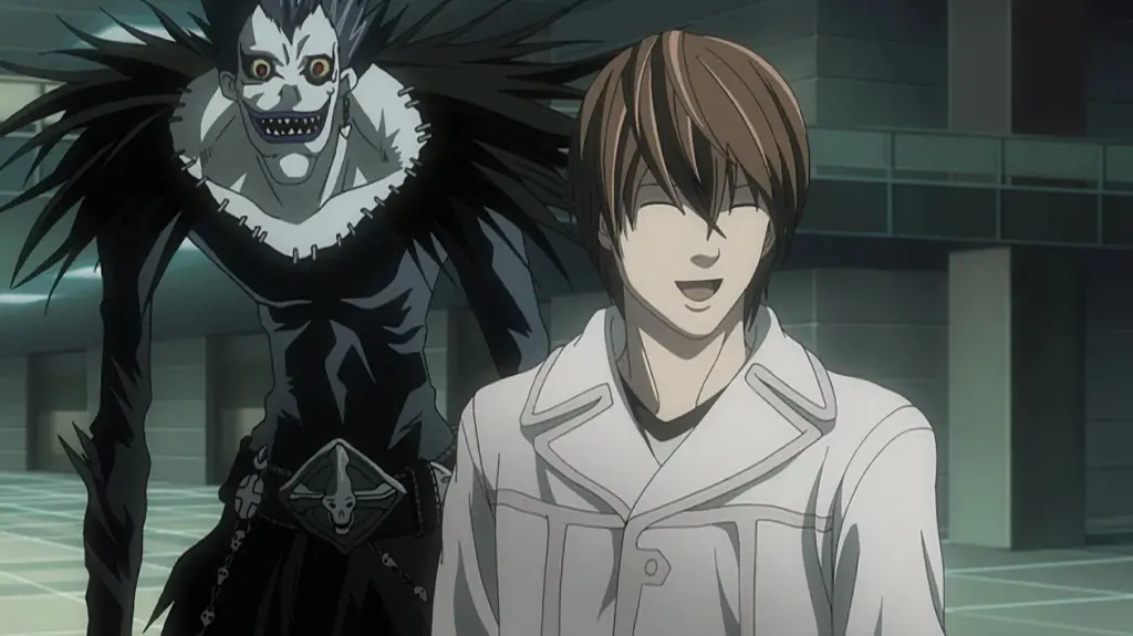 Adegan menegangkan dari anime Death Note