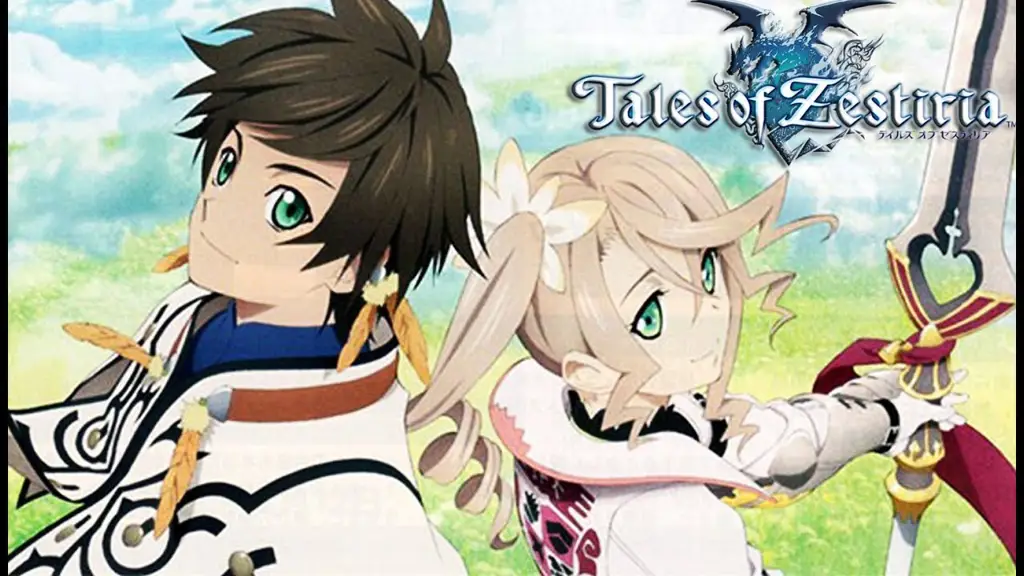 Cuplikan gameplay Tales of Zestiria yang menampilkan pertarungan epik dan pemandangan indah.