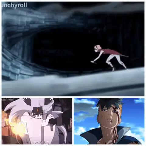 Pertarungan menegangkan dalam komik Boruto episode 35 Adegan pertarungan seru di episode 35 Boruto