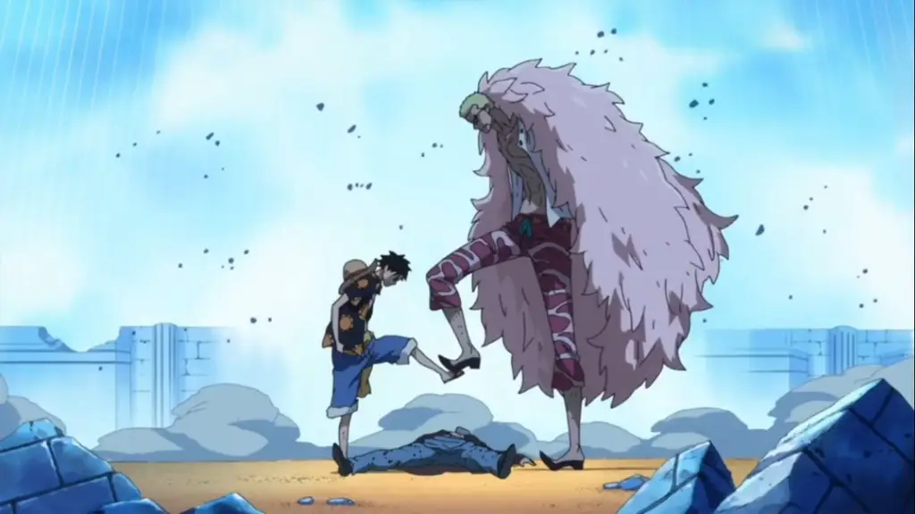 Pertarungan Menegangkan Adegan pertarungan karakter anime dalam episode 12