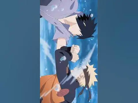 Gambar pertarungan terakhir Naruto dan Sasuke