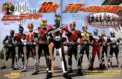 Pertarungan final Kamen Rider Decade