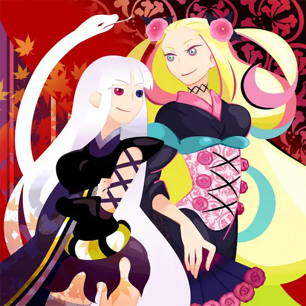 Adegan pertarungan pedang dalam anime Katanagatari