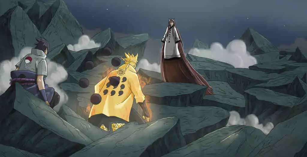 Pertarungan-pertarungan menegangkan dalam Naruto Shippuden Gambar adegan pertarungan epik dalam Naruto Shippuden