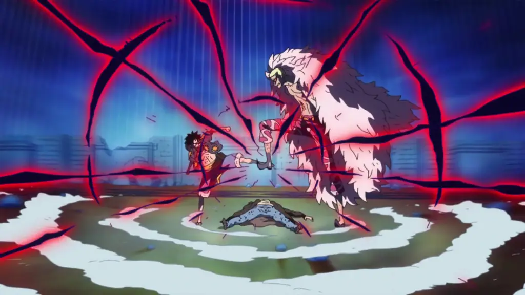 Luffy melawan Doflamingo di Dressrosa