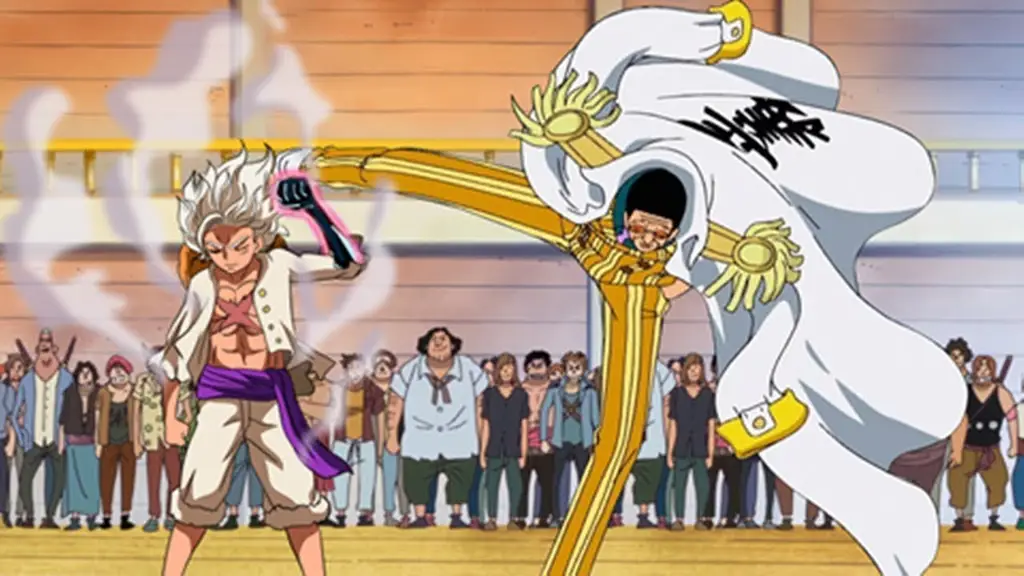 Luffy dan Kaido bertarung sengit dalam One Piece episode 1086