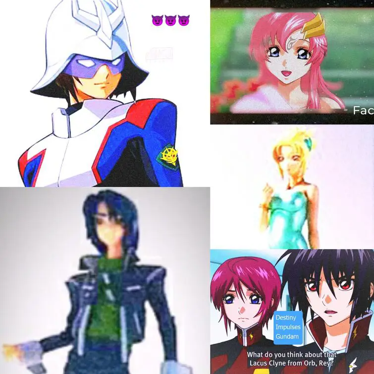 Robot-robot mecha dalam anime Gundam Seed Destiny