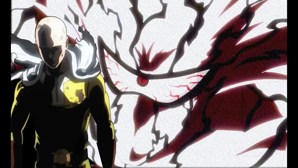 Gambar Saitama melawan Boros, musuh terkuatnya