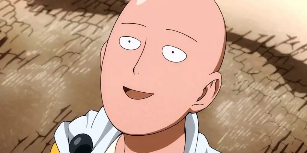 Adegan pertarungan karakter dalam anime One Punch Man