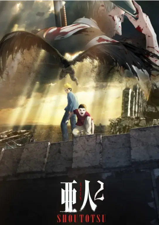 Adegan aksi menegangkan dari Ajin anime