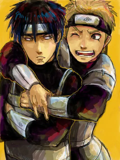 Gambar Danzo dan Sasuke bertarung