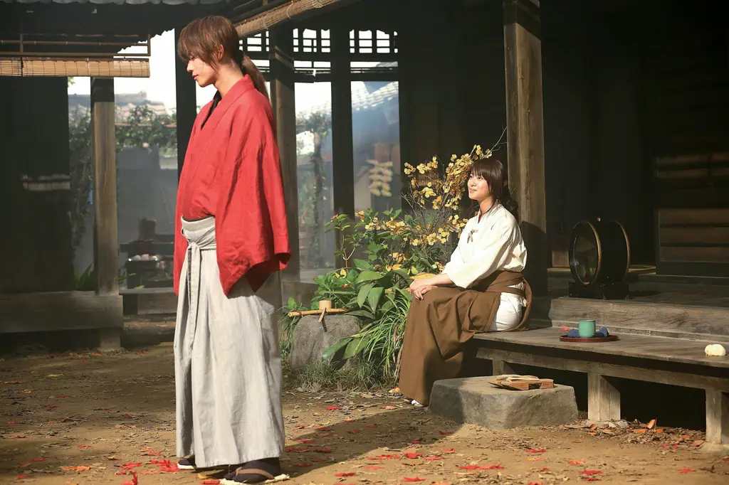 Adegan aksi dari film Rurouni Kenshin: Kyoto Inferno