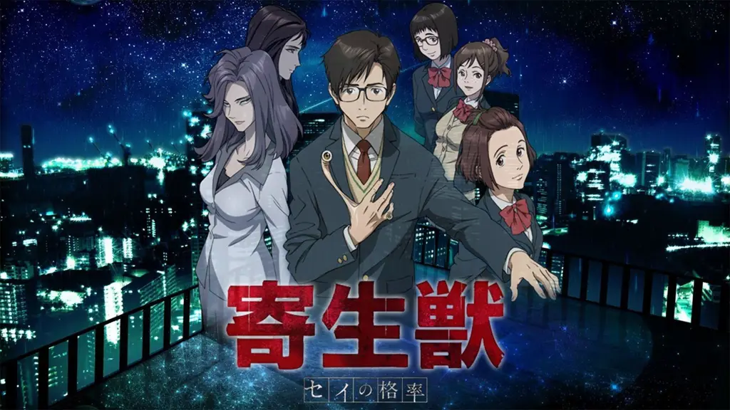 Adegan menegangkan dari anime Parasyte