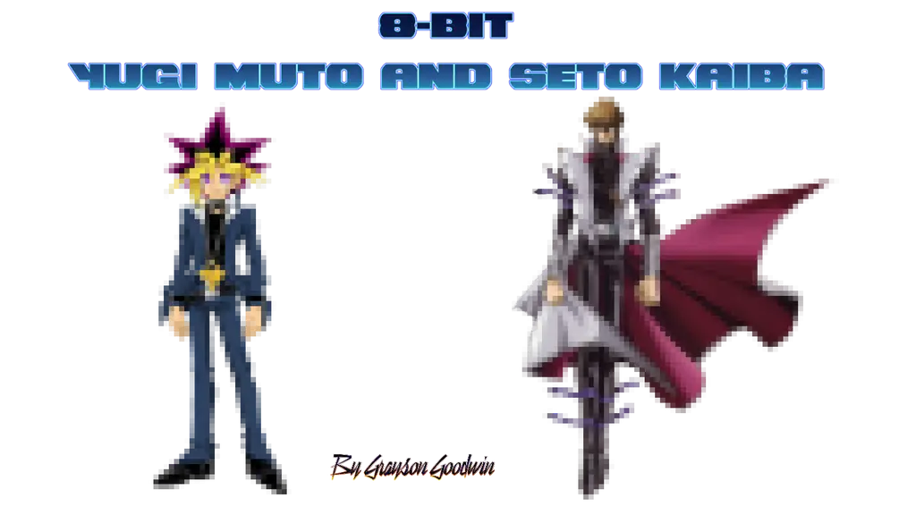 Yugi Muto dan Seto Kaiba sedang berduel kartu