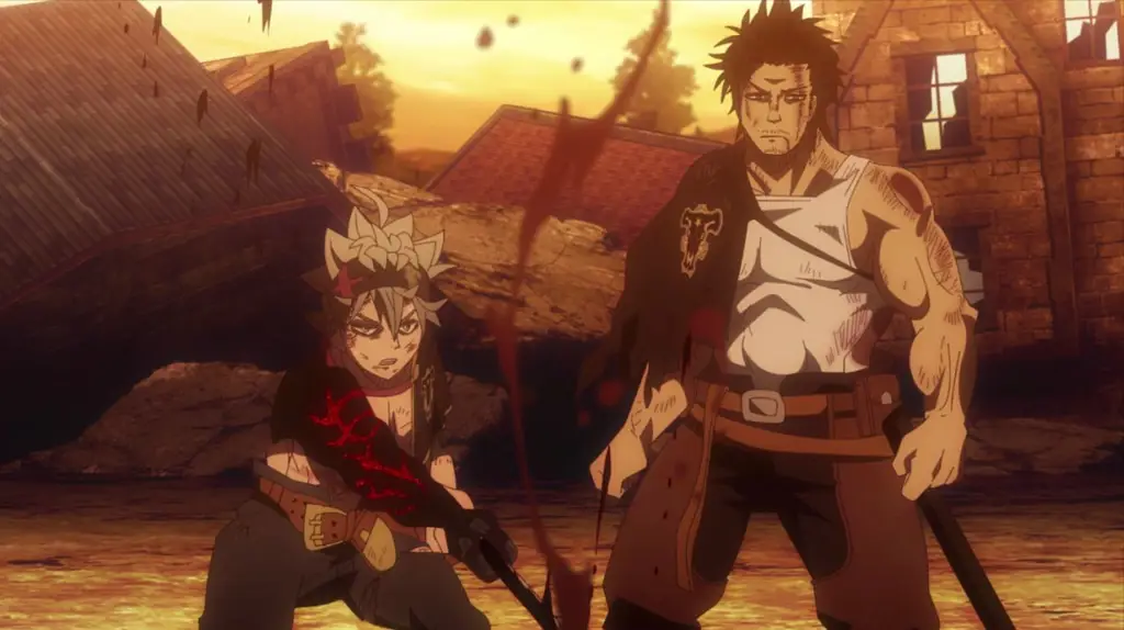 Asta bertarung dengan penuh semangat dalam Black Clover episode 120