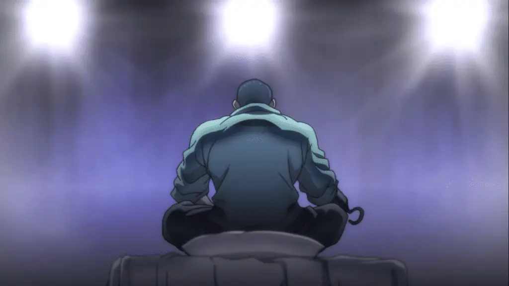 Adegan pertarungan seru dari Baki Season 3