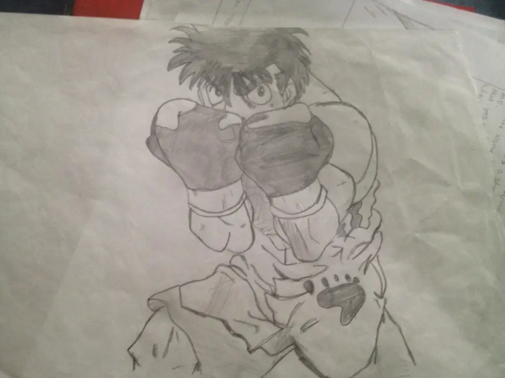 Adegan anime Hajime no Ippo yang menegangkan