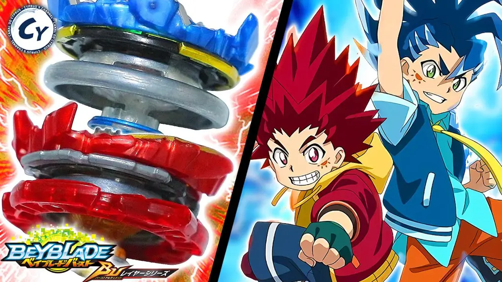 Adegan Anime Beyblade Burst yang menegangkan