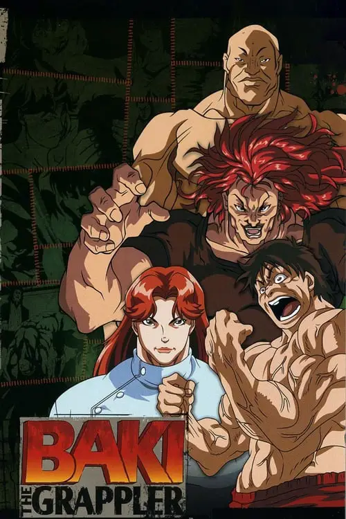 Adegan turnamen pertarungan dalam Baki the Grappler.