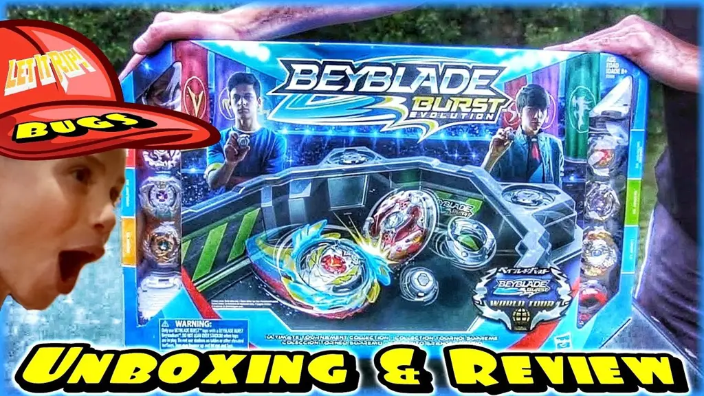 Turnamen Beyblade Burst Evolution yang menegangkan