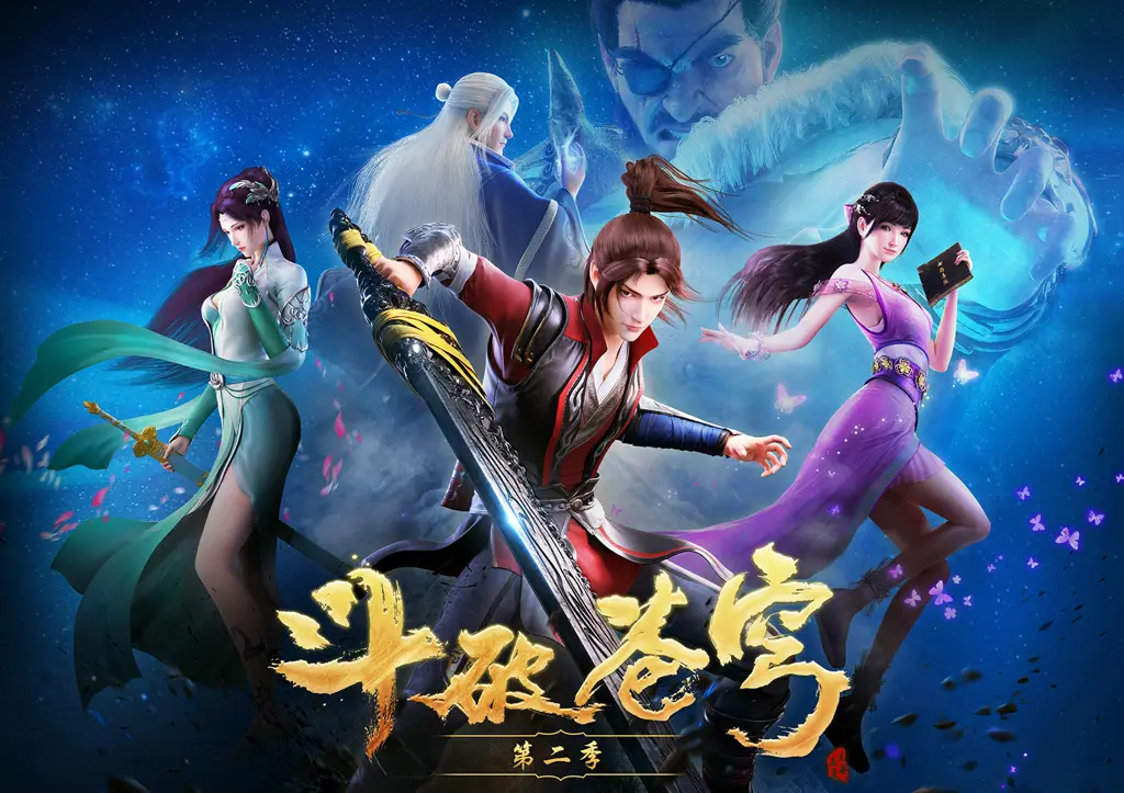 Adegan Anime Battle Through the Heavens yang menegangkan