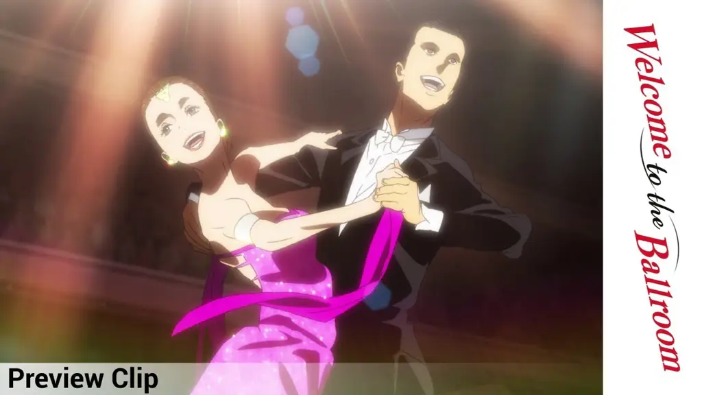 Kompetisi dansa ballroom anime yang menegangkan