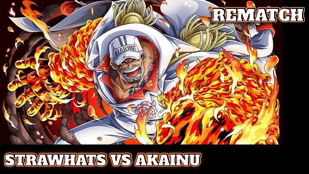 Gambar adegan pertarungan di Arc Marineford One Piece