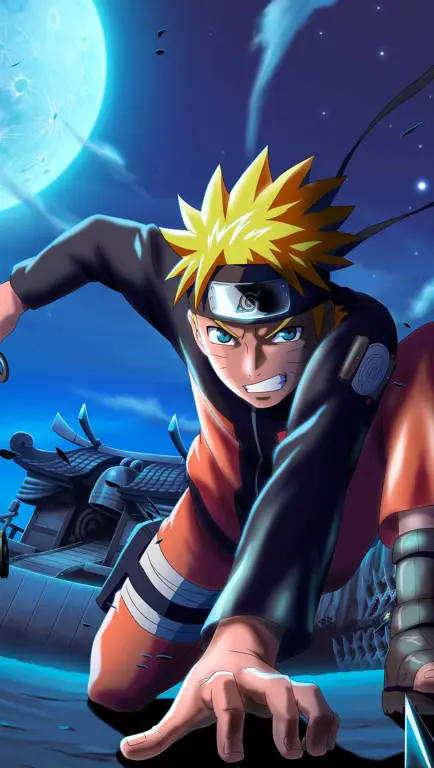 Pertarungan sengit di Naruto episode 453 Adegan pertarungan Naruto yang menegangkan
