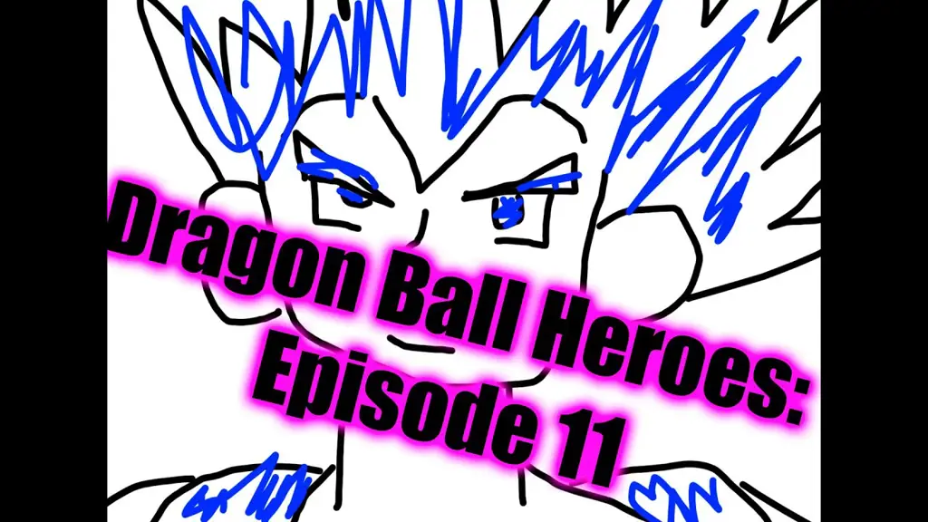 Gambar adegan pertarungan seru di Super Dragon Ball Heroes episode 11