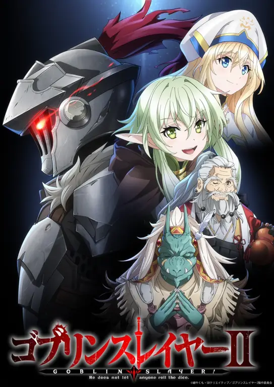 Goblin Slayer melawan gerombolan goblin