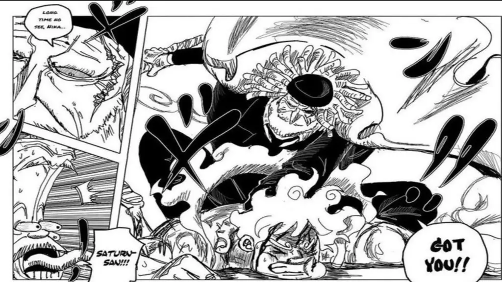 Luffy melawan Caesar Clown di One Piece Chapter 679