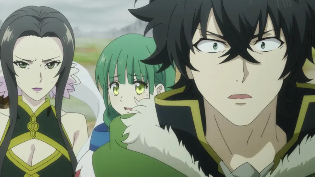 Adegan pertarungan epik di Shield Hero Season 3