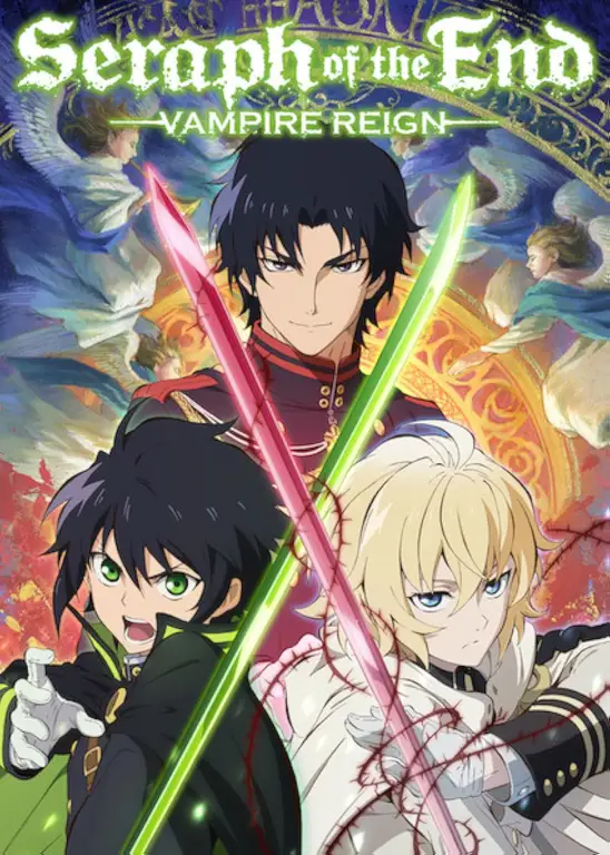 Adegan pertarungan seru di Owari no Seraph Season 2