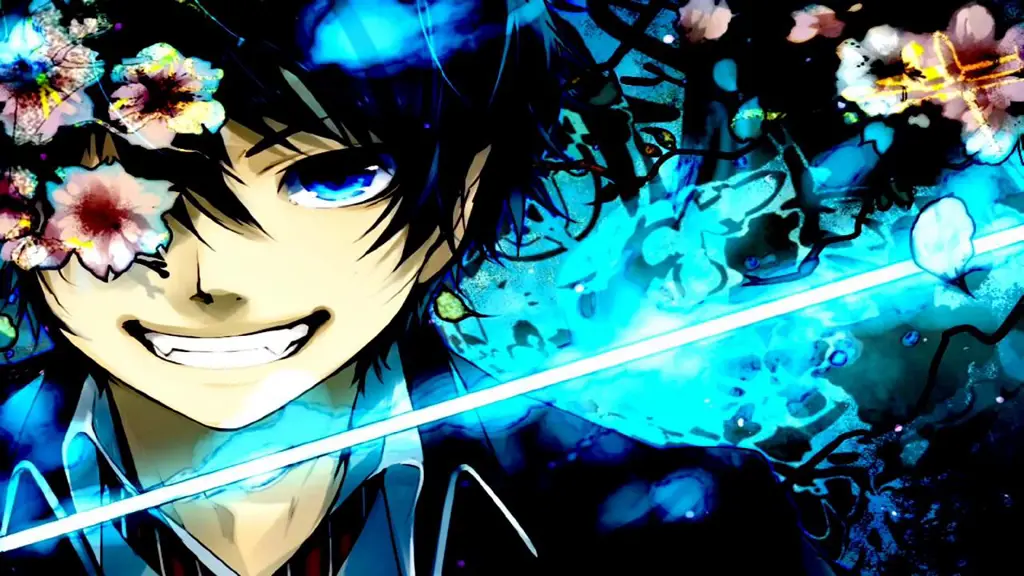 Adegan pertarungan seru di Ao no Exorcist