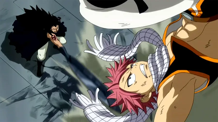 Gambar pertarungan karakter Fairy Tail