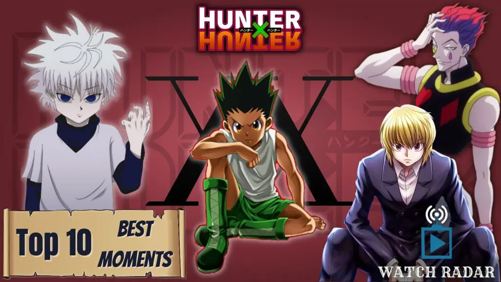 Gambar adegan pertarungan yang menegangkan dalam Hunter x Hunter 1999 episode 30