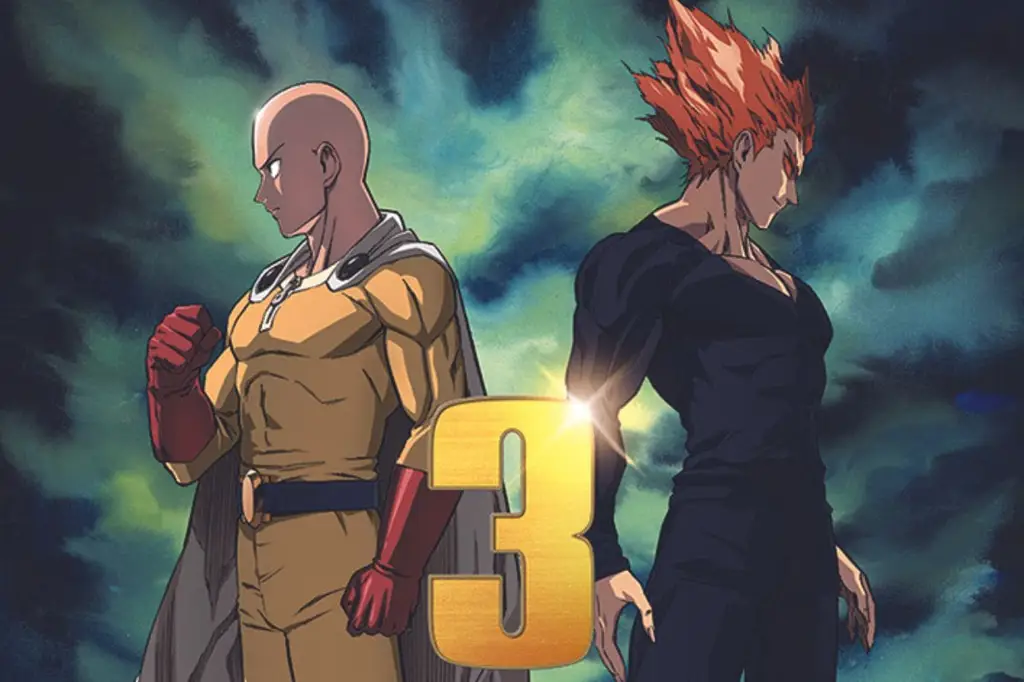 Pertarungan Sengit Adegan aksi One Punch Man season 3