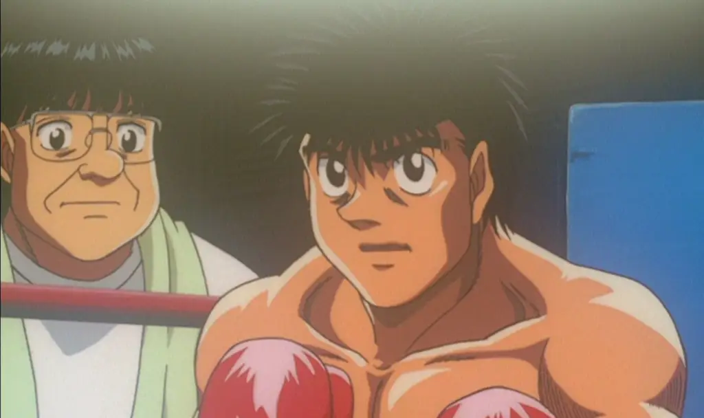 Pertarungan tinju yang menegangkan dalam Hajime no Ippo