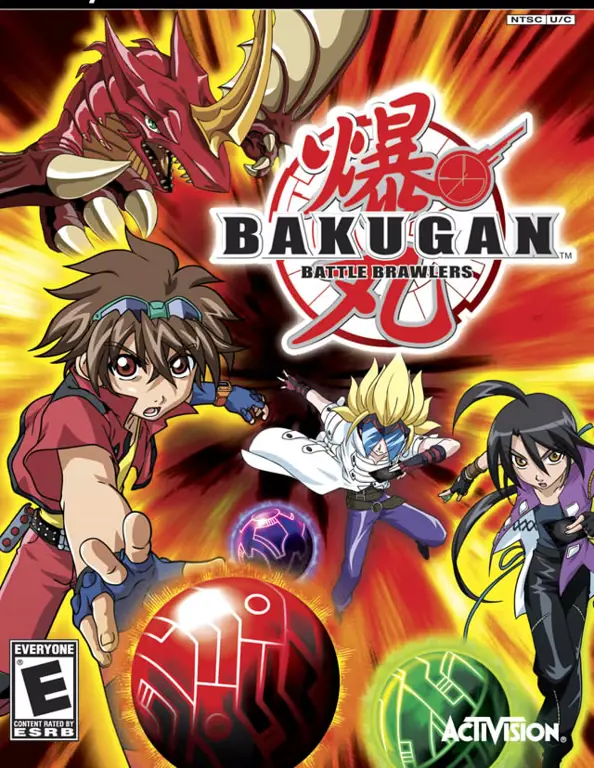 Gambar adegan pertarungan Bakugan Battle Brawlers