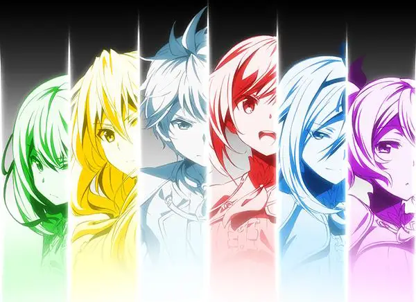 Cuplikan gameplay Bahamut Chronicle yang menunjukkan pertarungan yang seru