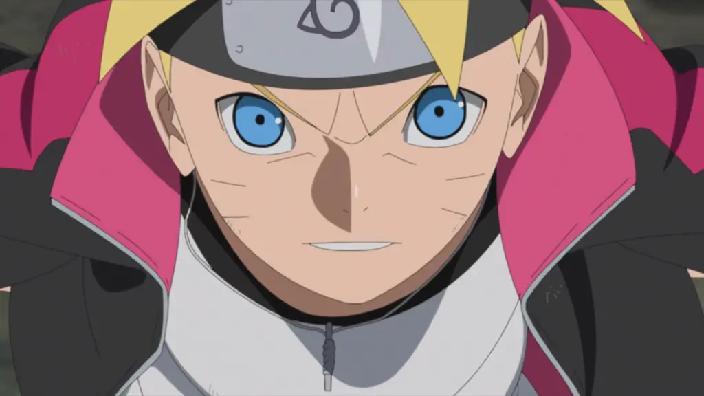 Gambar adegan pertarungan di Boruto episode 71