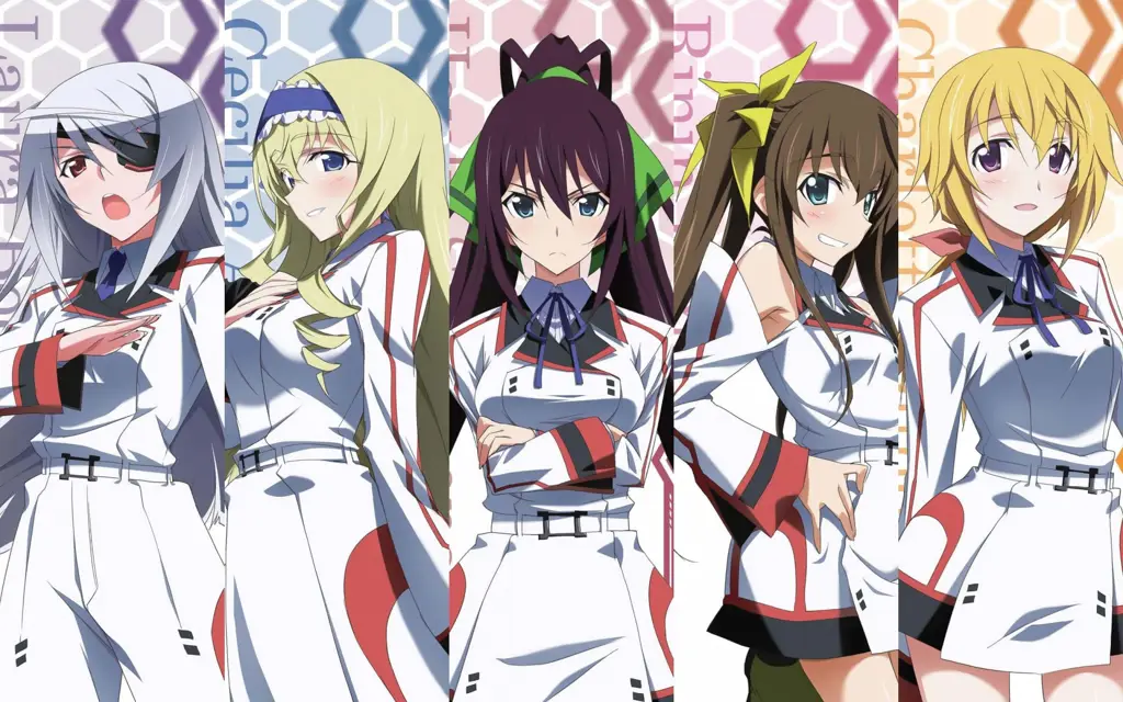 Adegan pertarungan mecha di Infinite Stratos 2
