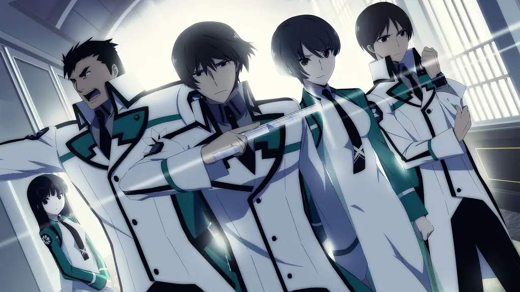 Adegan pertarungan sihir yang spektakuler dalam anime Mahouka Koukou no Rettousei