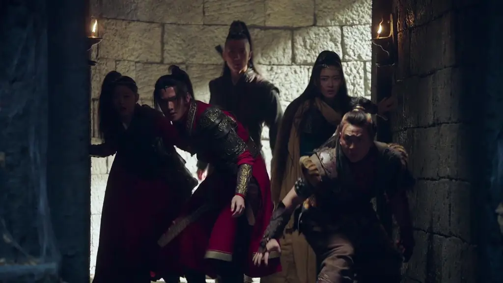 Gambar adegan pertarungan epik dalam Martial Universe Season 1