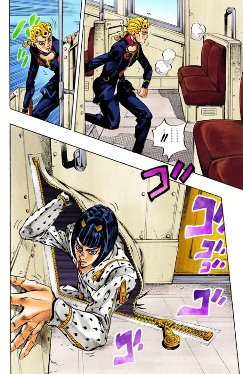 Gambar pertarungan Stand di JoJo Part 5