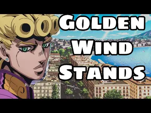 Gambar pertarungan Stand yang epik dari Golden Wind