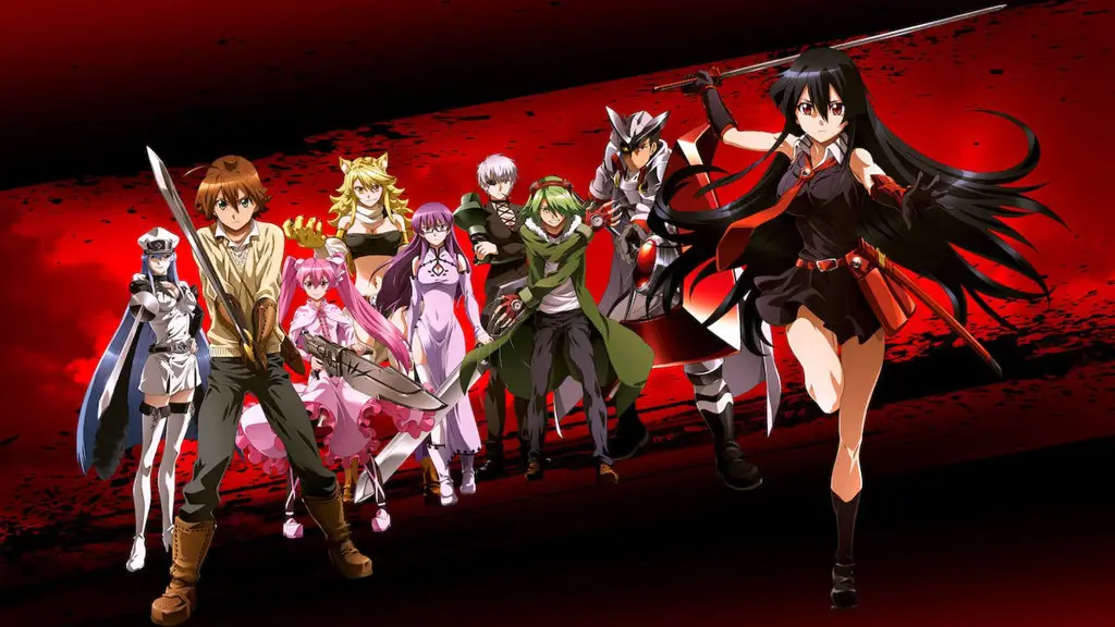 Adegan pertarungan dalam Akame ga Kill